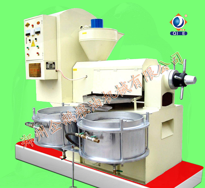 6YL-80型冷熱兩用螺旋榨油機(jī)(圖2) 6YL-80型冷熱兩用螺旋榨油機(jī)(圖2)