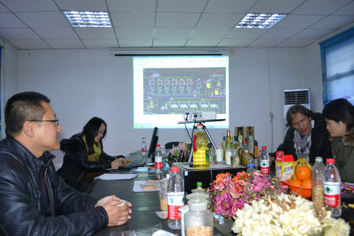 阿根廷客戶考察工廠